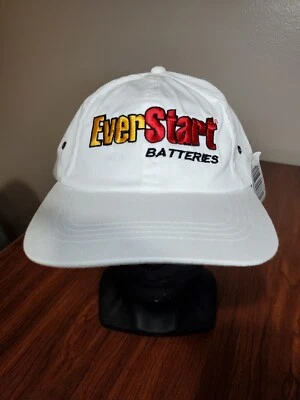 Белая шляпа Ever-Start Batteries Walmart промо кепка для взрослых регулируемый ремень сзади  - Изображение 1 из 4