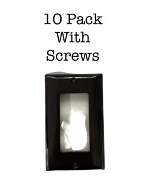 CUBIERTA DE PARED DEL INTERRUPTOR (PAQUETE DE 10) Challenger Designer Especificación Grado Interruptor Cubierta Foto 1 de 2