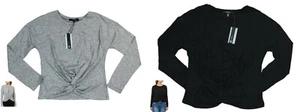 Numero Twist Front Wrap Style Long Sleeve Women's Top NWT - Picture 1 of 2