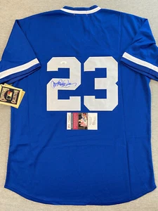 CHICAGO CUBS- RYNE SANDBERG AUTOGRAPH #23 MITCHELL & NESS COOPERSTOWN JERSEY JSA - Picture 1 of 6