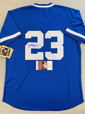 CHICAGO CUBS- RYNE SANDBERG AUTOGRAPH #23 MITCHELL & NESS COOPERSTOWN JERSEY JSA - Image 1 of 4