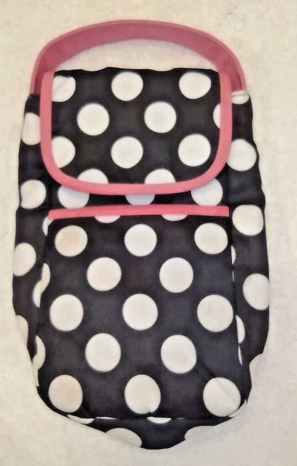 Bolsa de biberón aislada Disney a lunares con niña rosa #6Q Foto 1 de 4