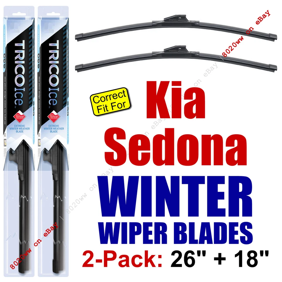WINTER Wipers 2pk Super-Premium fit 2006+ Kia Sedona - 35260/180 - Image 1 of 1