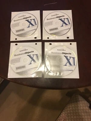 Business Objects XI Release2 With Service Pack 1. Never Used. CD1,CD2,CD3,Rsr CD - Image 1 of 4