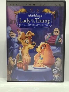 Lady and the Tramp (DVD, Platinum Edition) - Walt Disney - FAST Shipping - Picture 1 of 2