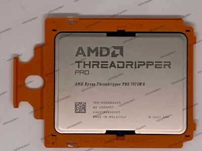 AMD Ryzen Threadripper PRO 7975WX CPU Unlocked 4.0GHz 32 Core 64 Threads sTR5 - Image 1 of 2
