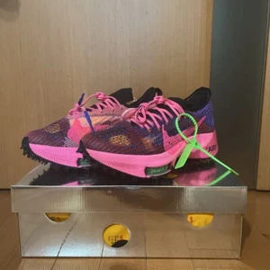 "NIKE" x "OFF-WHITE" AIR ZOOM TEMPO NEXT% FLYKNIT  rare sneakers size 10.5 - Picture 1 of 8