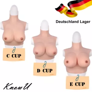 Formes de poitrine légères en silicone faux seins courts travestis transgenres - Afbeelding 1 van 27