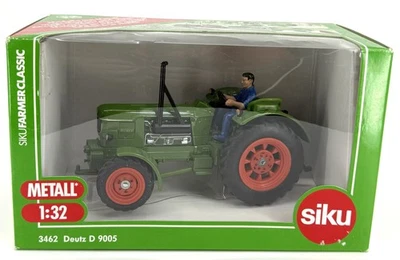 Siku Farmer Classic 1:32 Deutz D 9005 Tractor 3462 Diecast Metal Boxed w/ Driver - Image 1 of 4