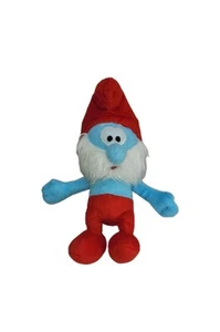Papa Smurf Plush 11"H Stuffed Animal Kellytoy 2013 The Smurfs Peyo Plush - Picture 1 of 6