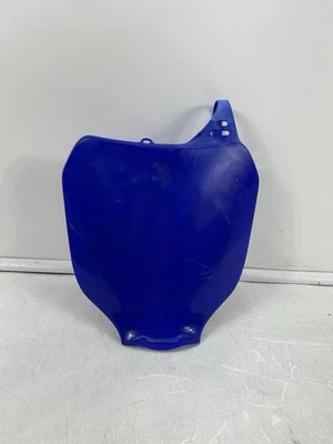 Polisport - 8658000003 - Placa de matrícula delantera, azul YZ 98 Foto 1 de 4