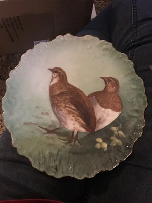 Limoges Beauty Of Birds Plate - Image 1 of 3