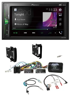 Pioneer 2DIN Lenkrad DAB USB Bluetooth Autoradio für Chrysler Dodge Jeep - Bild 1 von 4