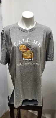 Life Is Good Call Me Old Fashioned Crusher Tee Mens XL Gray T Shirt EUC - Image 1 of 4