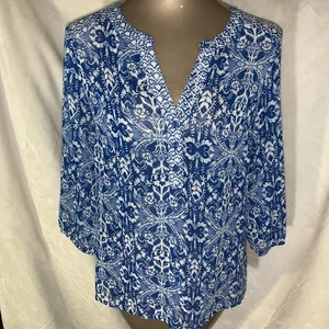 Zac & Rachel Top Size Medium With Quarter Sleeves - Picture 1 of 10