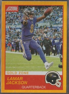Puntuación 2019 - Lamar Jackson - Gold Zone/50 Foto 1 de 2