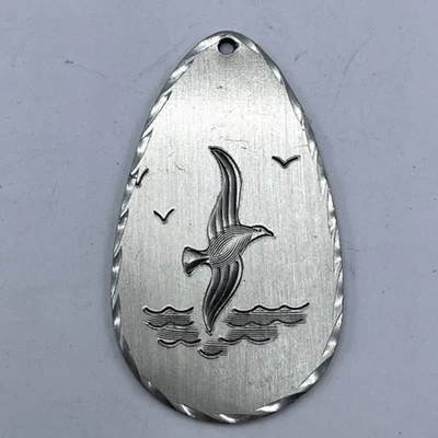 Colgante Gaviota Océano Peltre Años 60 Foto 1 de 4