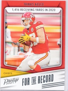 2024 Panini Prestige - For the Record Travis Kelce #FR-TK - Picture 1 of 2