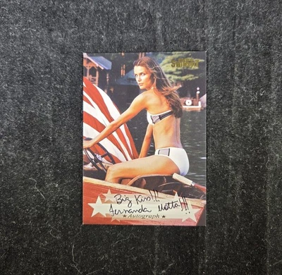 2004 Sports Illustrated Swimsuit Edition - Fernanda Motta Autograph Card - Image 1 of 2