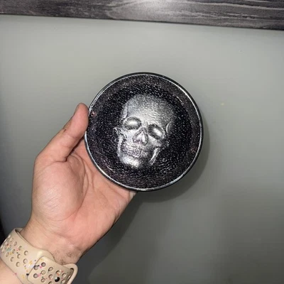 Bath and Body Works Skull Designer Candle Lid (Lid Only) Spooky Good! - Image 1 of 4