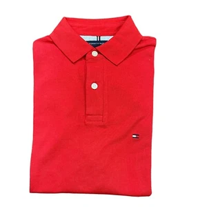 NWT Tommy Hilfiger Men's Regular Fit Solid Stretch Mesh Short Sleeve Polo Shirt - Picture 1 of 78