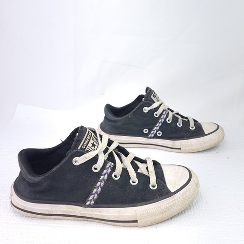 Sneaker CONVERSE Low Top Chuck Taylor cucite scarpe stringate junior giovani taglia 4