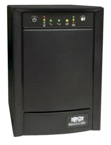 Tripp Lite SMART750SLT 750VA 500W UPS Smart Tower AVR 120V USB DB9 SNMP RJ45 - Picture 1 of 7