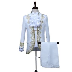 [NOQINHOO] Court Costume, Noble Attire, Prince, Performance Clothes, Stage Stage