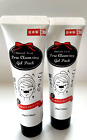 Daiso pore cleansing gel pack 20g with charcoal peel off mask Pack of 2
