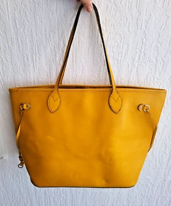 Louis Vuitton Handtasche Neverfull Epi Leder Gelb MM - Bild 1 von 15