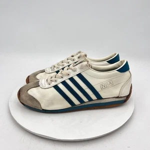 Vintage John Havlicek Superstar Pro Men Size 8 Blue White Basketball Korea Shoes - Picture 1 of 15