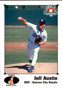 1999 Arizona Fall League Prospects #2 Jeff Austin San Bernardino California Card