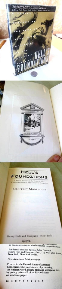 HELL'S FOUNDATIONS,1992,Geoffrey Moorhouse,1st American Ed - Image 1 of 1