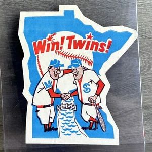 Original Vintage 1960’s Minnesota Twins Baseball MLB Iron On Patch - Picture 1 of 2