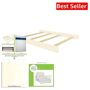 Secure & Stylish Full-Size Conversion Kit for Bertini Baby Cribs - Lifetime Use - Picture 1 of 7