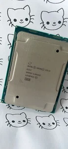 Intel xeon gold 6222 20-core 1.8G server processor CPU LGA3647 Like 6222V - Picture 1 of 3