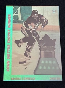 1991-92 Upper Deck MARIO LEMIEUX Award Winner Hologram #AW9 - Picture 1 of 1