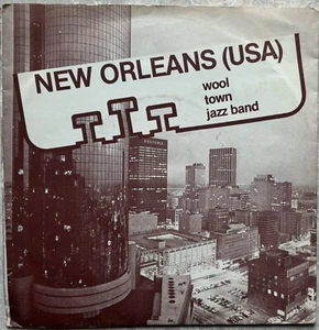 The Wooltown Jazz Band - New Orleans (USA) - RARE 45RPM w/ Pic Sleeve & Photo - Imagen 1 de 5