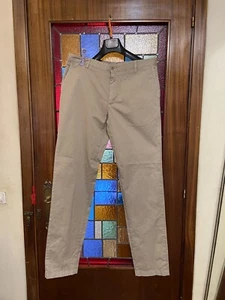 PAUL & SHARK SIZE 46/48 Chinese Cotton Cotton Cotton Stretch Prewash Pants - Picture 1 of 6