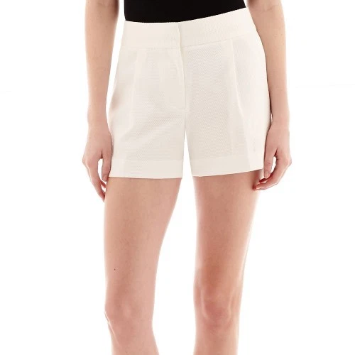 Worthington White Tap Shorts Size 18 New Msrp $36.00 - Image 1 of 1