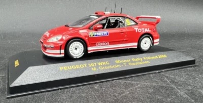 Ixo 1/43 Peugeot 307 WRC Finlandia 2004 Gronhom RAM152 Foto 1 de 4