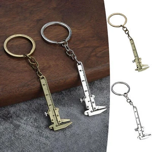 Car Key Mini Vernier Caliper Portable 0-40mm keychain Measuring Gauging Tools - Foto 1 di 14