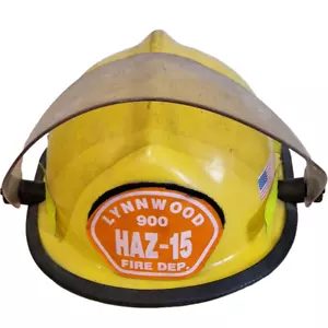 casque pompier 660 FORBES centre secours Fire Dep Lynnwood HAZ-15 vintage 1972 - Bild 1 von 20