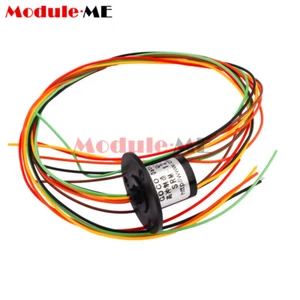 1/5/10/100PCS 12.5mm 6 Wires Circuits Capsule Slip Ring 240V 300Rpm For Monitor - Picture 1 of 13
