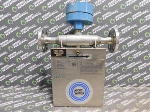 USED Micro Motion DS040S113 Mass Flow Sensor 1/2" 150# 05793 Meter Factor - Picture 1 of 11