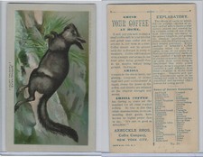 K1 Arbuckle Coffee, Animals, 1890, #34 Spring Haas