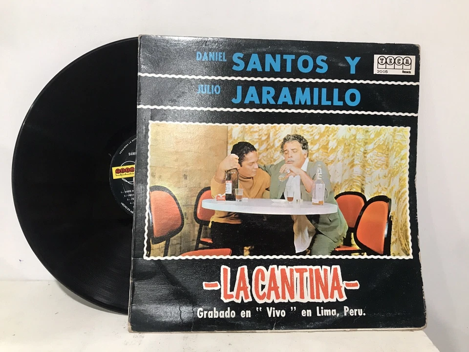 Daniel Santos y Julio Jaramillo LP “La Cantina” Grabado En Vivo En Lima Perú - Image 1 of 4