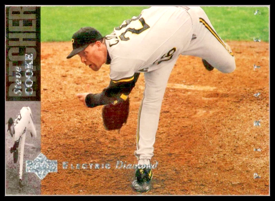 1994 UPPER DECK ELECTRIC DIAMOND #132 STEVE COOKE PITTSBURGH PIRATES - Image 1 of 2