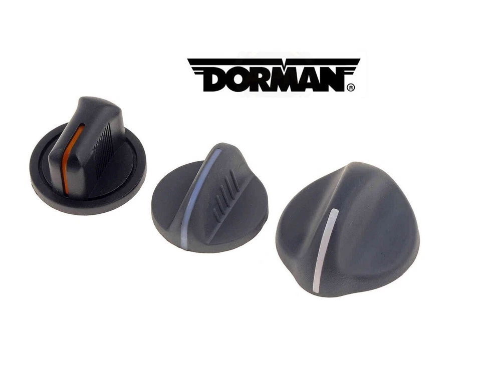 76899 Dorman Three A/C AC Control Knobs New for Suburban SaVana Grand Prix - Image 1 of 1