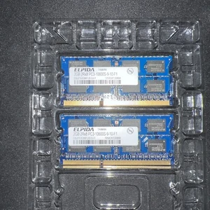 4GB (2x2GB) Elpida SO-DIMM DDR3 1333 (PC3 10600) Memory (EBJ21UE8BDS0DJF) - Picture 1 of 1